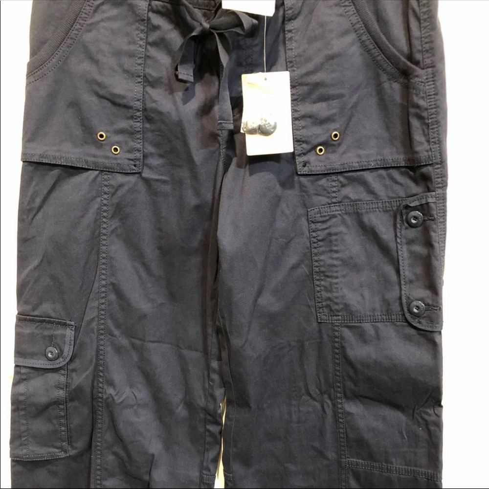NWT-Anthroplogie Hei Hei Navy Pants 10 - Picture 7 of 7